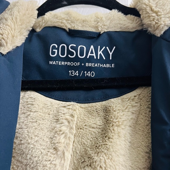 Kids Navy Parka - Picture 5 of 9
